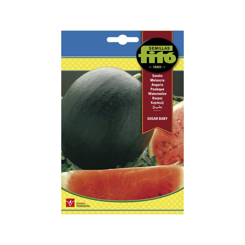 Plantawa Semillas de Sandía Sugar Baby 10 gr para Siembra en Primavera Fruta para Cultivar - Fitó
Plantawa Semillas de Sandía Sugar Baby 10 gr para Siembra en Primavera Fruta para Cultivar - Fitó