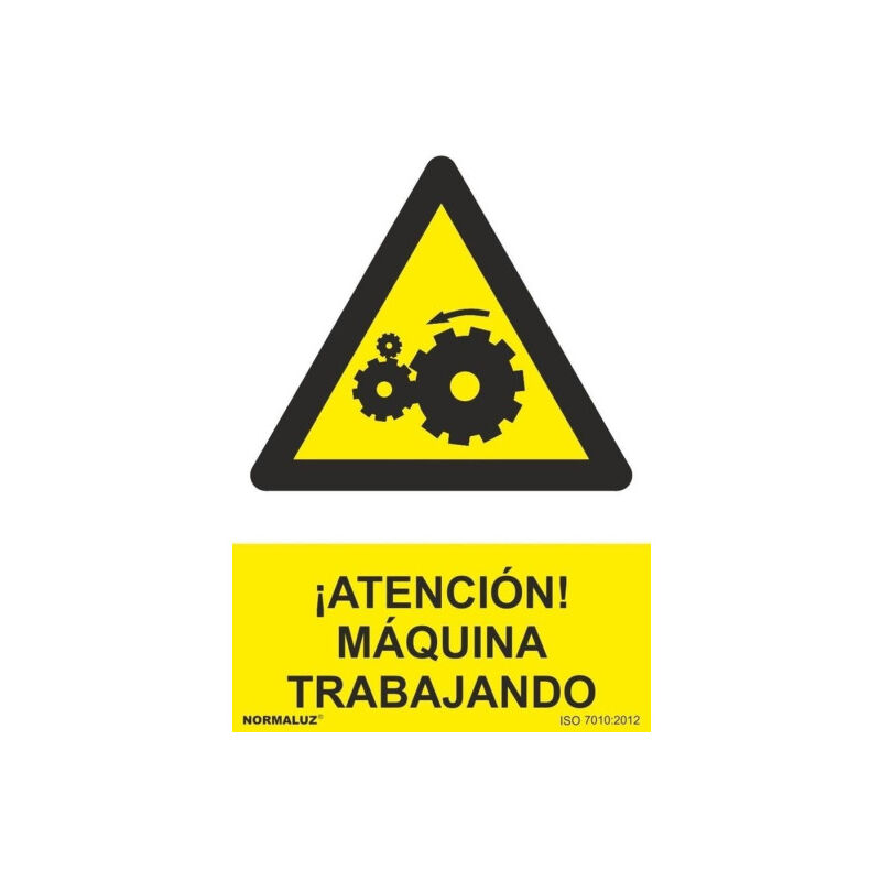 Señal ¡Atención! Máquina Trabajando Con Tintas UV | 210 x 300 mm - PVC GLASSPACK 0'7 mm
Señal ¡Atención! Máquina Trabajando Con Tintas UV | 210 x 300 mm - PVC GLASSPACK 0'7 mm