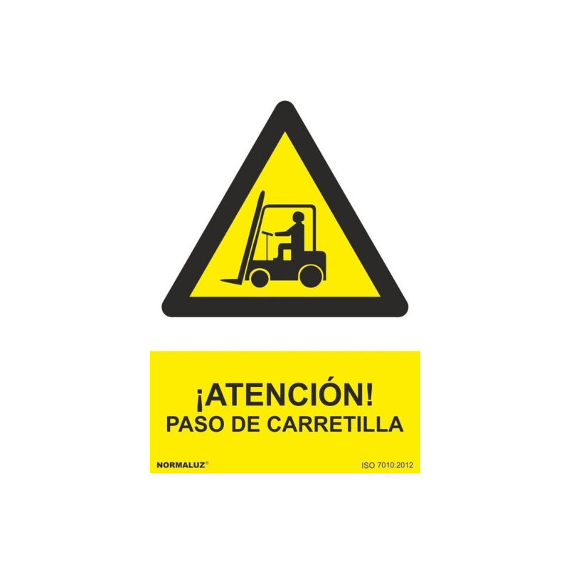 Señal ¡Atención! Paso de Carretilla Con Tintas UV | ADHESIVOS DE VINILO - 150 x 200 mm
Señal ¡Atención! Paso de Carretilla Con Tintas UV | ADHESIVOS DE VINILO - 150 x 200 mm