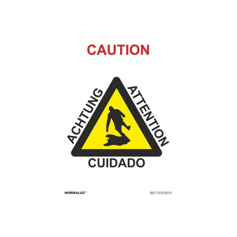 Señal Caution / Cuidado / Achtung / Attention Con Tintas UV | 200 x 300 mm - ADHESIVOS DE VINILO
Señal Caution / Cuidado / Achtung / Attention Con Tintas UV | 200 x 300 mm - ADHESIVOS DE VINILO