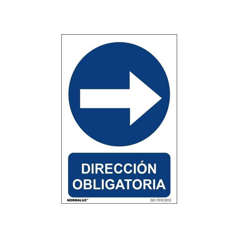 Sekureco - Señal Dirección Obligatoria (Derecha) Con Tintas UV | ADHESIVOS DE VINILO - 100 x 150 mm
Sekureco - Señal Dirección Obligatoria (Derecha) Con Tintas UV | ADHESIVOS DE VINILO - 100 x 150 mm