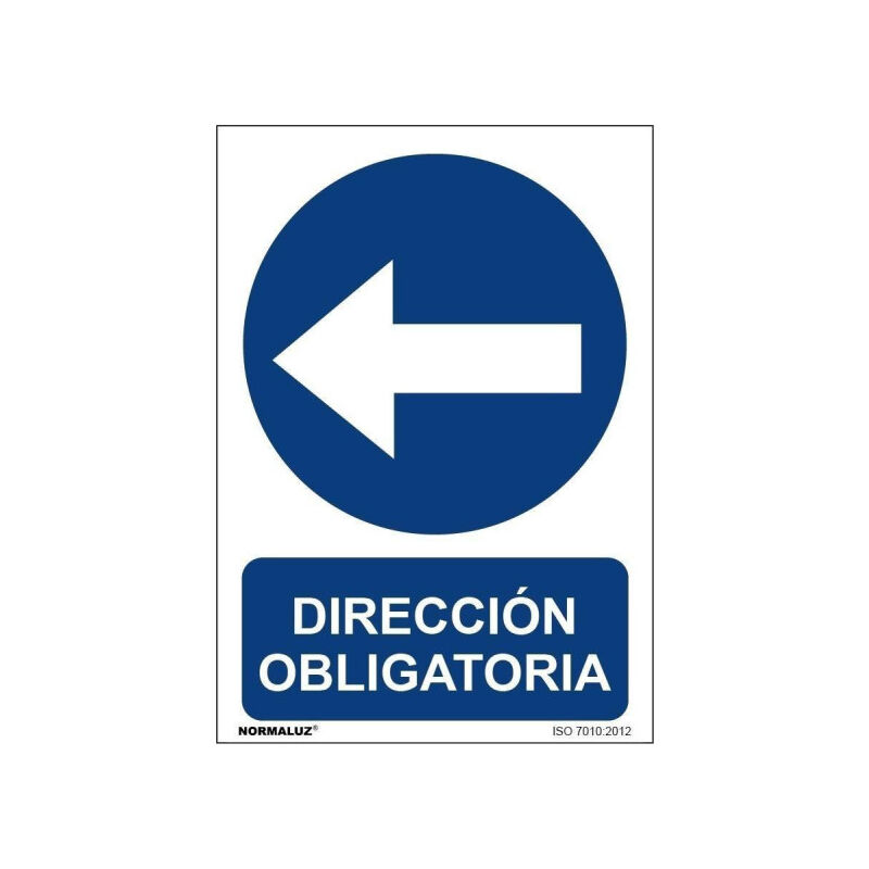 Señal Dirección Obligatoria (Izquierda) Con Tintas UV | 300 x 400 mm - PVC GLASSPACK 0'7 mm
Señal Dirección Obligatoria (Izquierda) Con Tintas UV | 300 x 400 mm - PVC GLASSPACK 0'7 mm