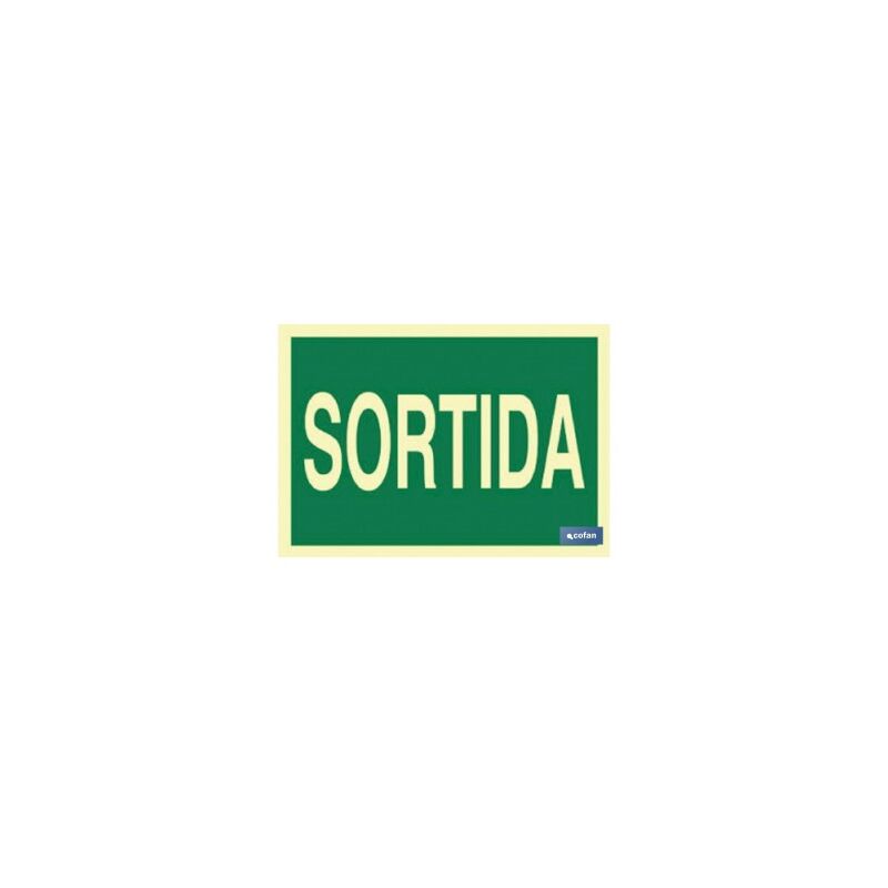 SeÑal luminiscente 420x297mm