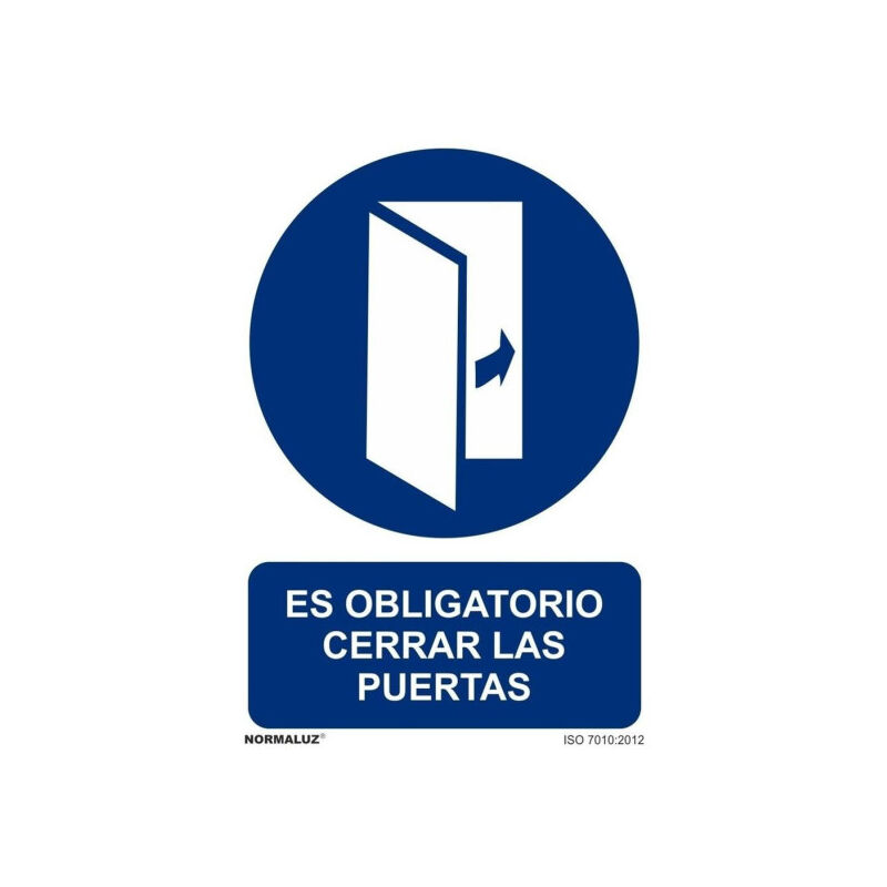 Señal Es Obligatorio Cerrar Las Puertas Con Tintas UV | ALUMINIO 0'5 mm - 300 x 400 mm
Señal Es Obligatorio Cerrar Las Puertas Con Tintas UV | ALUMINIO 0'5 mm - 300 x 400 mm