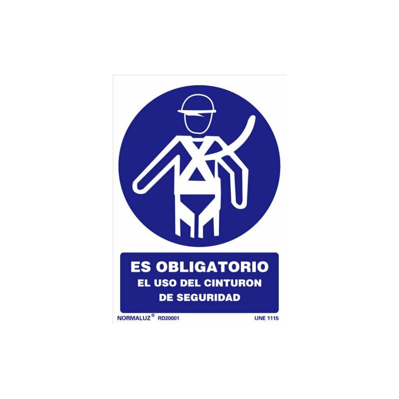 Forever Print,s.l.(normaluz) - SENAL PVC OBLIGATORIO USO CINTURON SEGURIDAD 21X30
Forever Print,s.l.(normaluz) - SENAL PVC OBLIGATORIO USO CINTURON SEGURIDAD 21X30