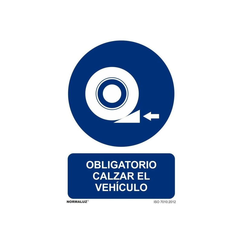 Señal Obligatorio Calzar el Vehículo Con Tintas UV | 300 x 400 mm - PVC GLASSPACK 0'7 mm
Señal Obligatorio Calzar el Vehículo Con Tintas UV | 300 x 400 mm - PVC GLASSPACK 0'7 mm