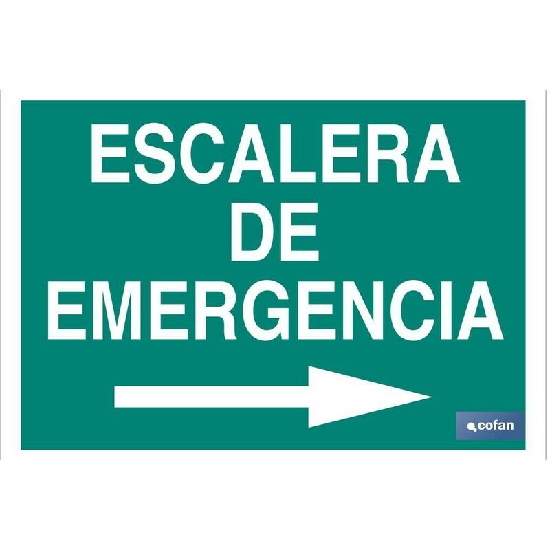 SeÑal luminiscente 210x148mm