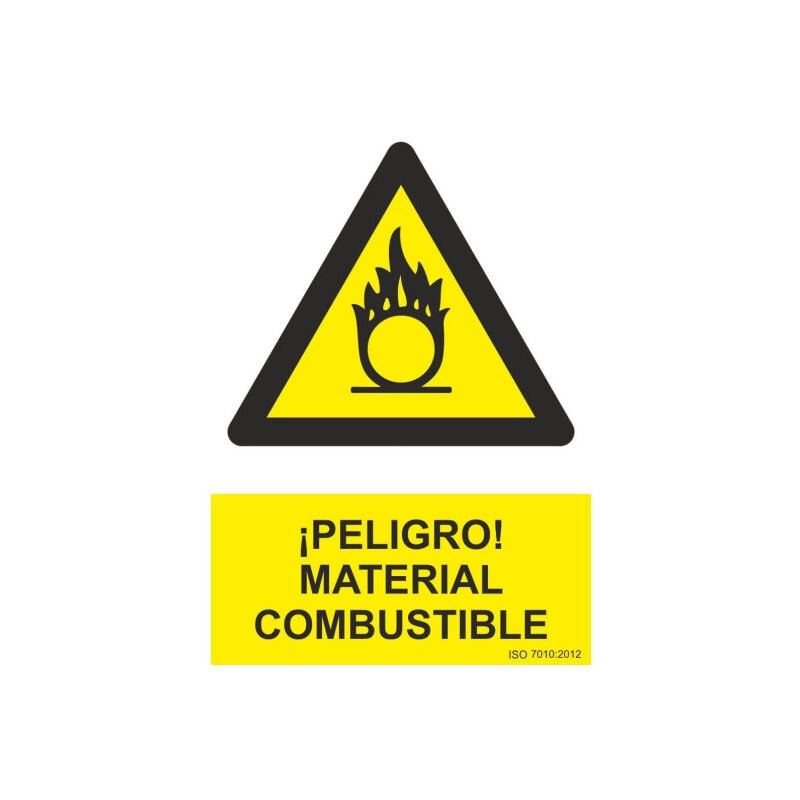 Señal ¡Peligro! Material Combustible Con Tintas UV | ADHESIVOS DE VINILO - 150 x 200 mm
Señal ¡Peligro! Material Combustible Con Tintas UV | ADHESIVOS DE VINILO - 150 x 200 mm