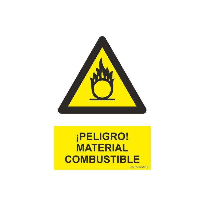 Señal ¡Peligro! Material Combustible Con Tintas UV | ADHESIVOS DE VINILO - 100 x 150 mm
Señal ¡Peligro! Material Combustible Con Tintas UV | ADHESIVOS DE VINILO - 100 x 150 mm