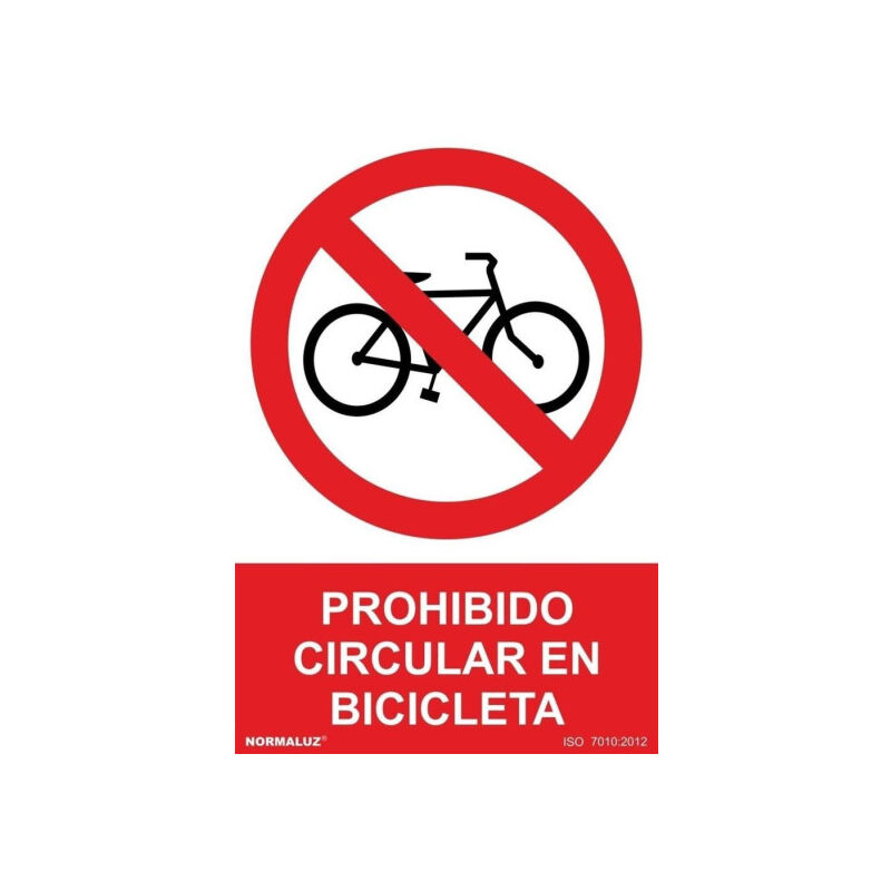 Señal Prohibido Cicular En Bicileta Con Tintas UV | 210 x 300 mm - PVC GLASSPACK 0'7 mm
Señal Prohibido Cicular En Bicileta Con Tintas UV | 210 x 300 mm - PVC GLASSPACK 0'7 mm