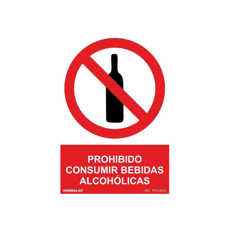 Señal Prohibido Consumir Bebidas Alcohólicas Con Tintas UV | ALUMINIO 0'5 mm - 300 x 400 mm
Señal Prohibido Consumir Bebidas Alcohólicas Con Tintas UV | ALUMINIO 0'5 mm - 300 x 400 mm