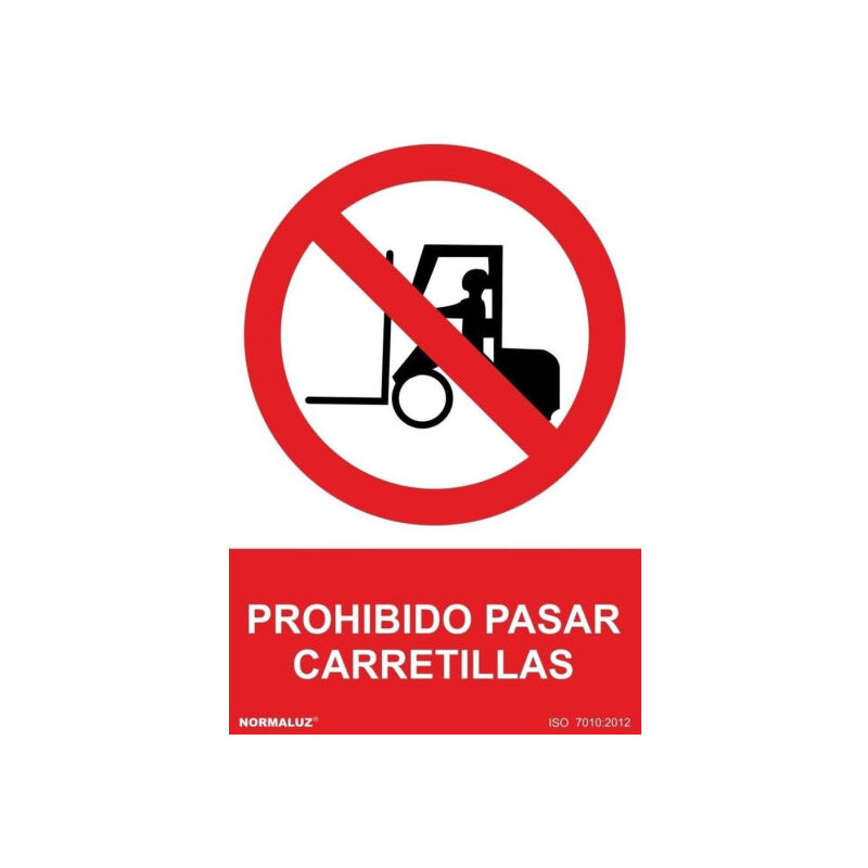 Señal Prohibido Pasar Carretillas Con Tintas UV | 300 x 400 mm - PVC GLASSPACK 0'7 mm
Señal Prohibido Pasar Carretillas Con Tintas UV | 300 x 400 mm - PVC GLASSPACK 0'7 mm