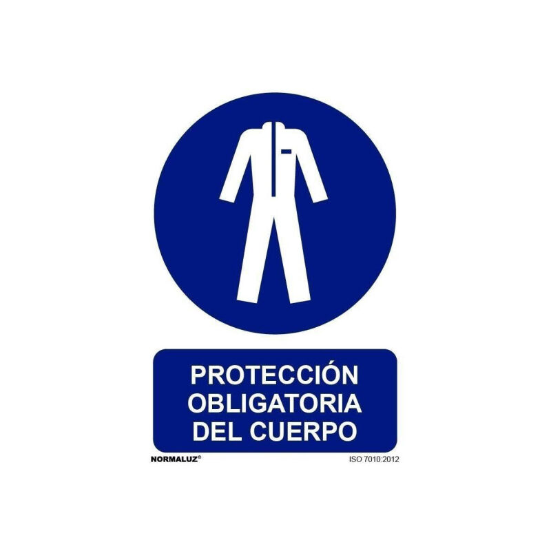 Señal Protección Obligatoria del Cuerpo Con Tintas UV | 200 x 300 mm - ADHESIVOS DE VINILO
Señal Protección Obligatoria del Cuerpo Con Tintas UV | 200 x 300 mm - ADHESIVOS DE VINILO