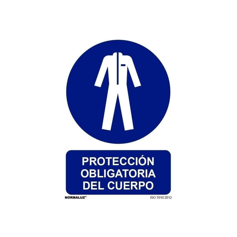 Señal Protección Obligatoria del Cuerpo Con Tintas UV | ADHESIVOS DE VINILO - 100 x 150 mm
Señal Protección Obligatoria del Cuerpo Con Tintas UV | ADHESIVOS DE VINILO - 100 x 150 mm