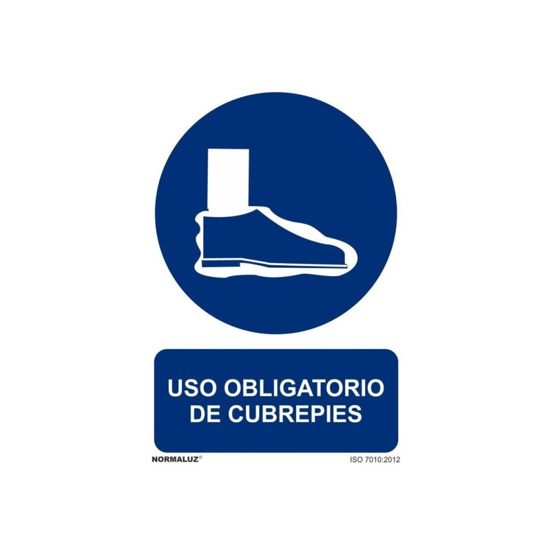 Señal Uso Obligatorio de Cubrepies Con Tintas UV | ADHESIVOS DE VINILO - 150 x 200 mm
Señal Uso Obligatorio de Cubrepies Con Tintas UV | ADHESIVOS DE VINILO - 150 x 200 mm