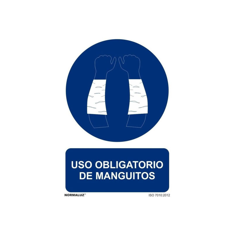 Señal Uso Obligatorio de Manguitos Con Tintas UV | 210 x 300 mm - PVC GLASSPACK 0'7 mm
Señal Uso Obligatorio de Manguitos Con Tintas UV | 210 x 300 mm - PVC GLASSPACK 0'7 mm