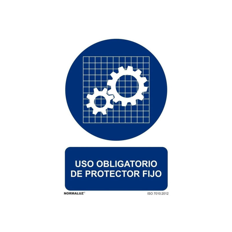 Señal Uso Obligatorio de Protector Fijo Con Tintas UV | 300 x 400 mm - PVC GLASSPACK 0'7 mm
Señal Uso Obligatorio de Protector Fijo Con Tintas UV | 300 x 400 mm - PVC GLASSPACK 0'7 mm
