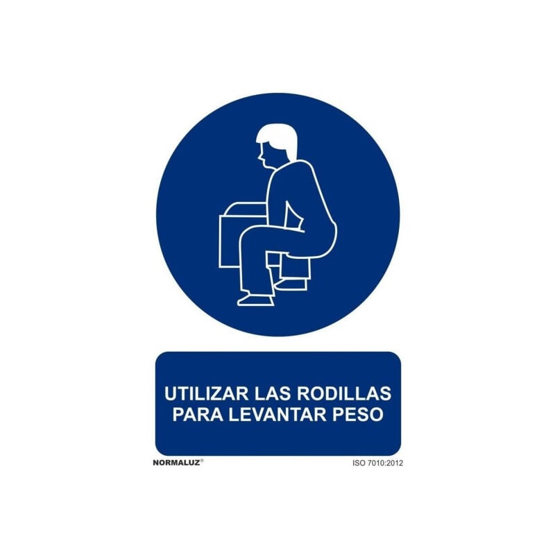 Señal Utilizar Las Rodillas Para Levantar Peso Con Tintas UV | 210 x 300 mm - ALUMINIO 0'5 mm
Señal Utilizar Las Rodillas Para Levantar Peso Con Tintas UV | 210 x 300 mm - ALUMINIO 0'5 mm