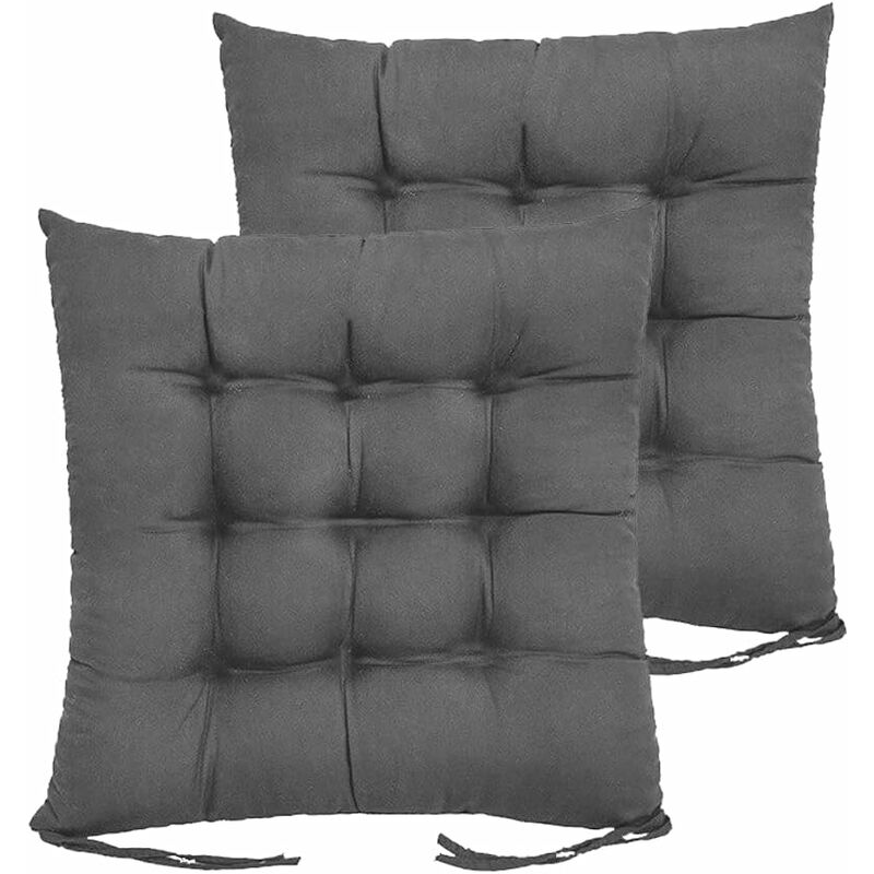Set 4 Cojines de Silla de Jardín, Cojines de Asiento 40x40cm, Cojines de Silla de Comedor Patio Terraza Jardín al aire libre (4 uds / 40x40 cm, Gris)
Set 4 Cojines de Silla de Jardín, Cojines de Asiento 40x40cm, Cojines de Silla de Comedor Patio Terraza Jardín al aire libre (4 uds / 40x40 cm, Gris)