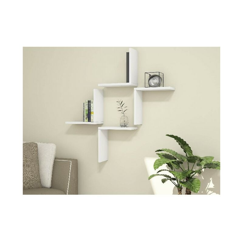 Set 4 Estante Alfa Flotantes, de Pared, para Libros - para Salon, Oficina - Blanco en Madera, 30 x 16 x 30 cm
Set 4 Estante Alfa Flotantes, de Pared, para Libros - para Salon, Oficina - Blanco en Madera, 30 x 16 x 30 cm