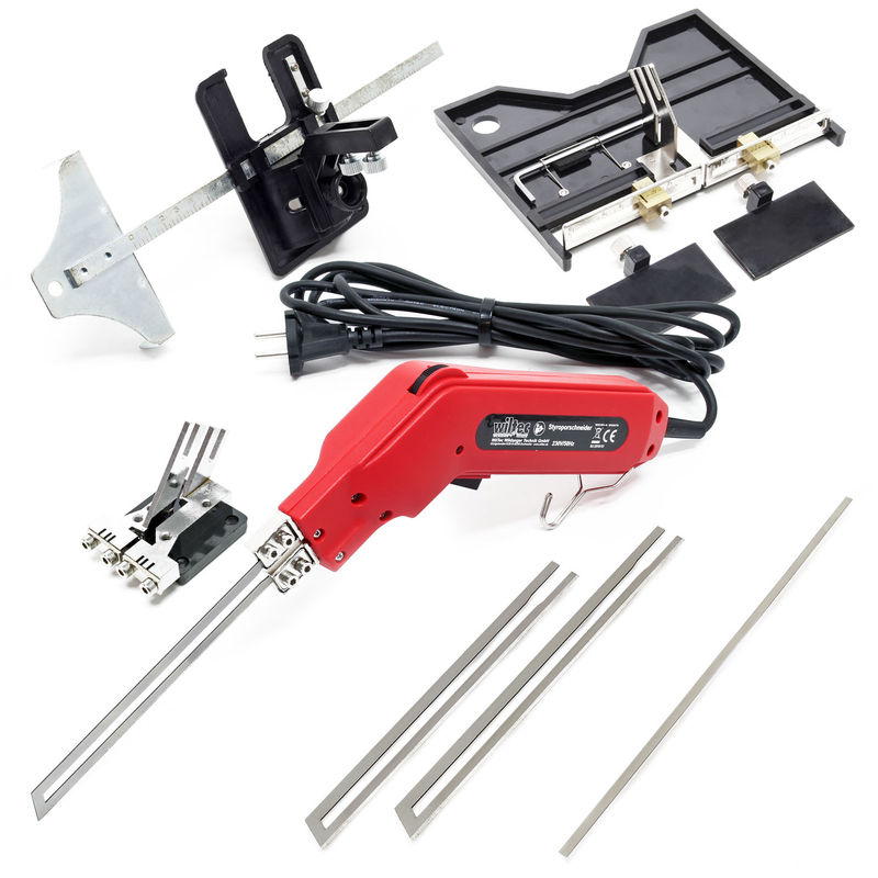 Set cortadora térmica de poliestireno 7 piezas 200W, con ranurador, guía de corte y cuchillas
Set cortadora térmica de poliestireno 7 piezas 200W, con ranurador, guía de corte y cuchillas