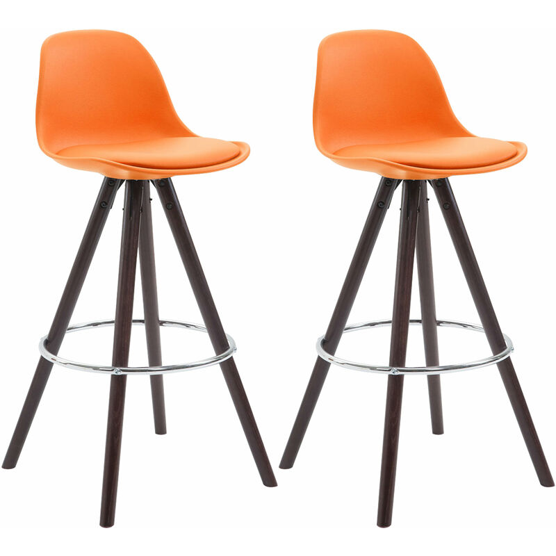 Set De 2 Taburetes Franklin Rund ~ Asiento en Polipropileno Naranja Cappuccino (roble)
Set De 2 Taburetes Franklin Rund ~ Asiento en Polipropileno Naranja Cappuccino (roble)
