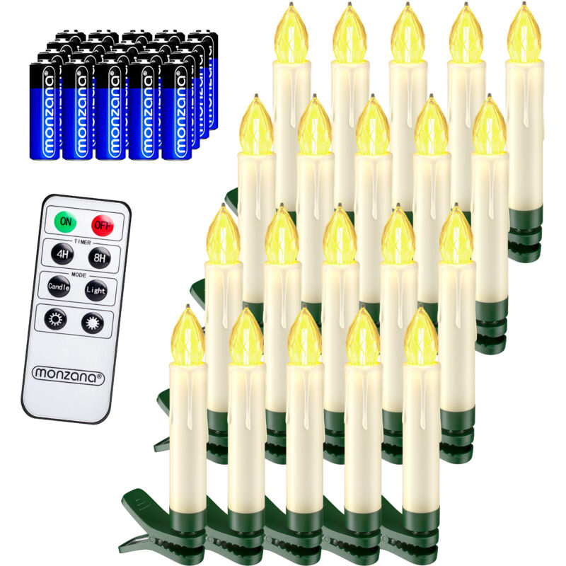 Set de 20/30 Velas LED inalámbricas con Control remoto Temporizador 8 funciones y pilas incluidas - Blanco/Multicolor 20 pzs / Blanco cálido + pilas
Set de 20/30 Velas LED inalámbricas con Control remoto Temporizador 8 funciones y pilas incluidas - Blanco/Multicolor 20 pzs / Blanco cálido + pilas