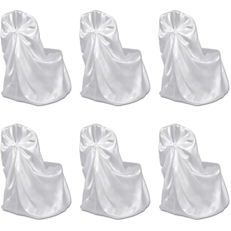 vidaXL Set de Fundas para Sillas Banquetes y Bodas 6 Unidades Blanca - Blanco
vidaXL Set de Fundas para Sillas Banquetes y Bodas 6 Unidades Blanca - Blanco