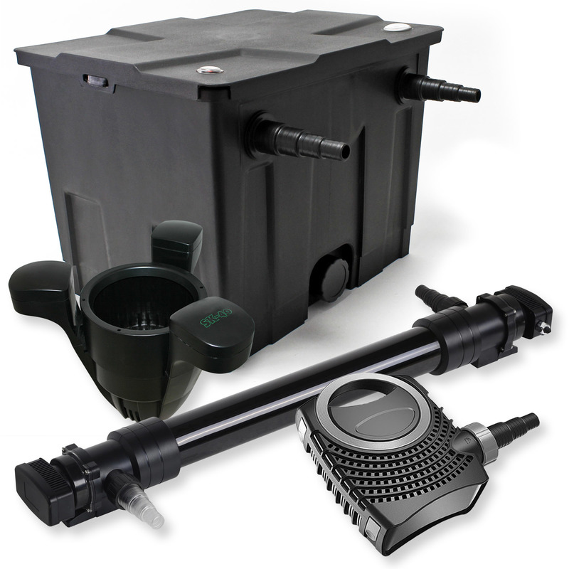 Wiltec - Set filtro estanques 12000l 72W UVC Clarificador NEO10000 80W Bomba Skimmer jardin
Wiltec - Set filtro estanques 12000l 72W UVC Clarificador NEO10000 80W Bomba Skimmer jardin