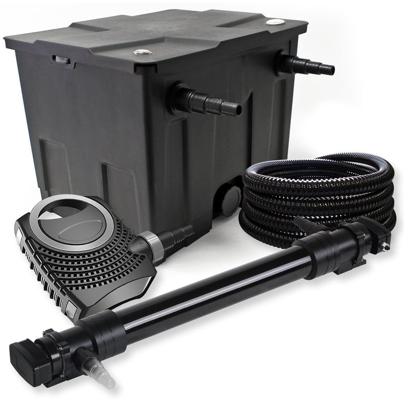 Wiltec - Set filtro estanques 12000l 72W UVC Clarificador NEO10000 80W Bomba Tubo jardin
Wiltec - Set filtro estanques 12000l 72W UVC Clarificador NEO10000 80W Bomba Tubo jardin