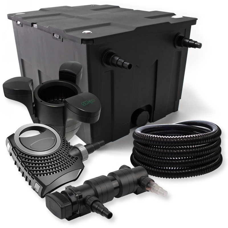 Wiltec - Set filtro estanques 60000l 18W UVC Clarificador NEO8000 70W Bomba Tubo Skimmer
Wiltec - Set filtro estanques 60000l 18W UVC Clarificador NEO8000 70W Bomba Tubo Skimmer