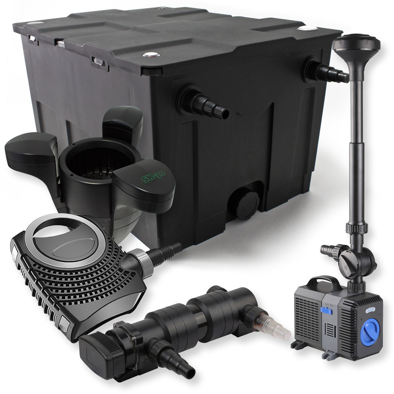 Wiltec - Set filtro estanques 60000l 24W UVC Clarificador NEO8000 70W Bomba Fuente Skimmer
Wiltec - Set filtro estanques 60000l 24W UVC Clarificador NEO8000 70W Bomba Fuente Skimmer