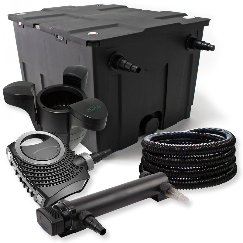 Wiltec - Set filtro estanques 60000l 24W UVC Clarificador NEO8000 70W Bomba Tubo Skimmer
Wiltec - Set filtro estanques 60000l 24W UVC Clarificador NEO8000 70W Bomba Tubo Skimmer