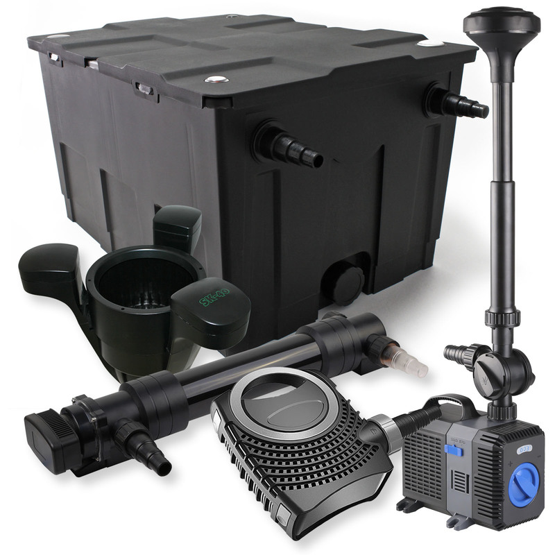 Wiltec - Set filtro estanques 60000l 36W UVC Clarificador NEO10000 80W Bomba Fuente Skimmer
Wiltec - Set filtro estanques 60000l 36W UVC Clarificador NEO10000 80W Bomba Fuente Skimmer