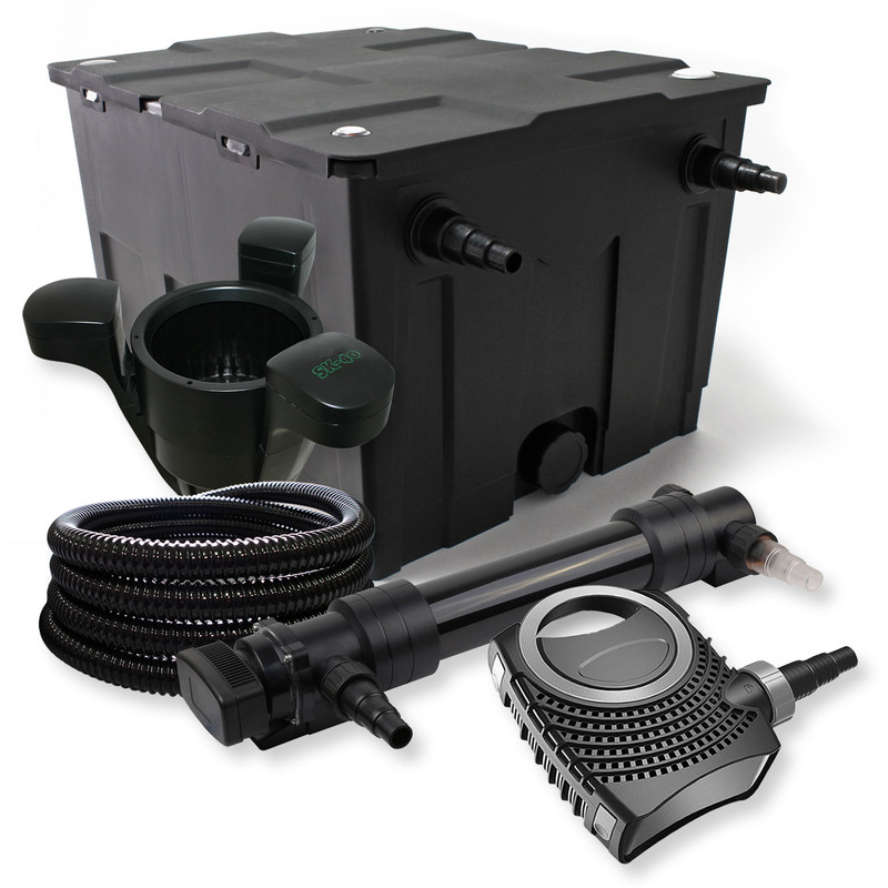 Wiltec - Set filtro estanques 60000l 36W UVC Clarificador NEO10000 80W Bomba Tubo Skimmer
Wiltec - Set filtro estanques 60000l 36W UVC Clarificador NEO10000 80W Bomba Tubo Skimmer