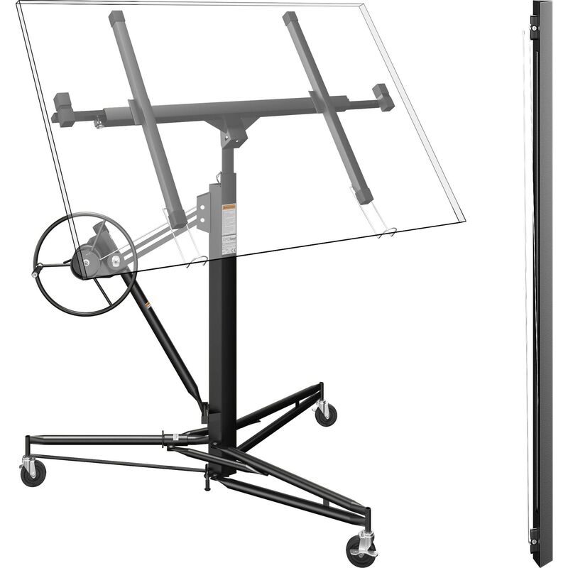SET Grúa Elevador Placa Paneles Yeso Ayuda Montaje Montacargas portátil XL Extensión 140 cm negro
SET Grúa Elevador Placa Paneles Yeso Ayuda Montaje Montacargas portátil XL Extensión 140 cm negro