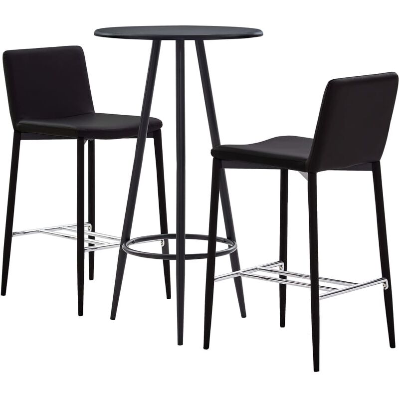 Set Mesa Alta y Taburetes de Bar Cuero Sintético 3 Piezas Marrón - Marrón - Vidaxl
Set Mesa Alta y Taburetes de Bar Cuero Sintético 3 Piezas Marrón - Marrón - Vidaxl