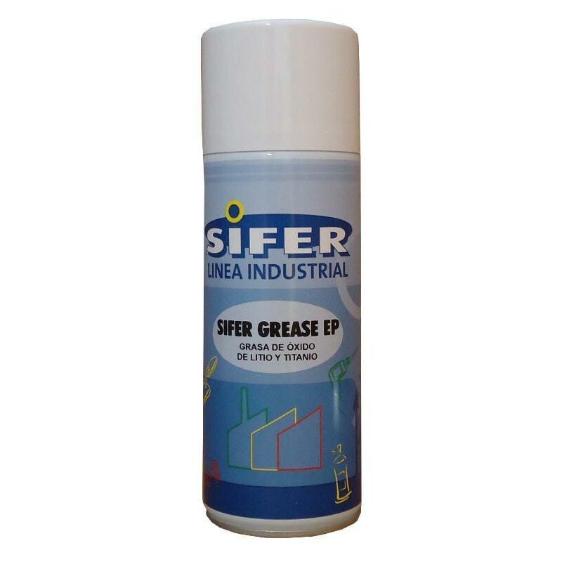 sifer greasse ep grasa oxido litio-titanio spray-400 ml si2107 - Mibricotienda 
sifer greasse ep grasa oxido litio-titanio spray-400 ml si2107 - Mibricotienda