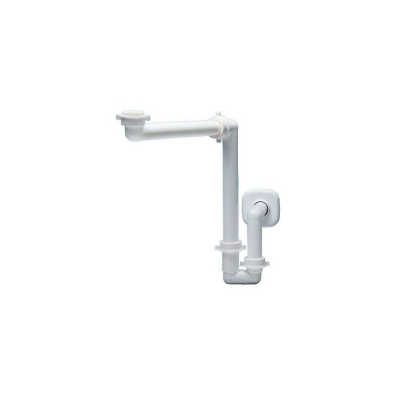 Sifón excéntrico Lavabo que ahorra espacio Ø 40 mm Blanco en polipropileno con conexión de 1.1/4 | Blanco
Sifón excéntrico Lavabo que ahorra espacio Ø 40 mm Blanco en polipropileno con conexión de 1.1/4 | Blanco