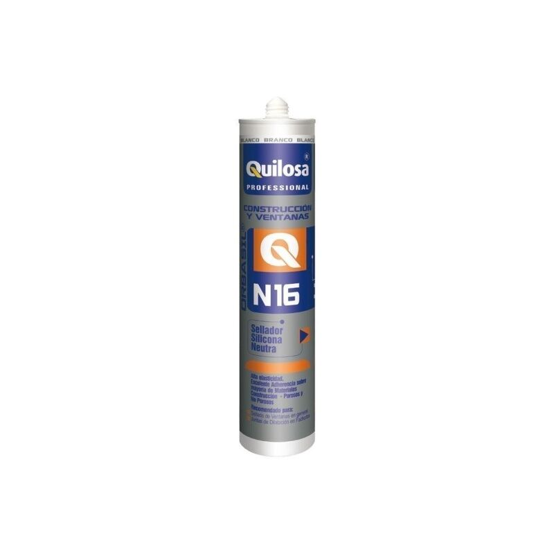 Silicona Neutra Construccion 300 Ml Bl Orbasil N-16 Quilosa