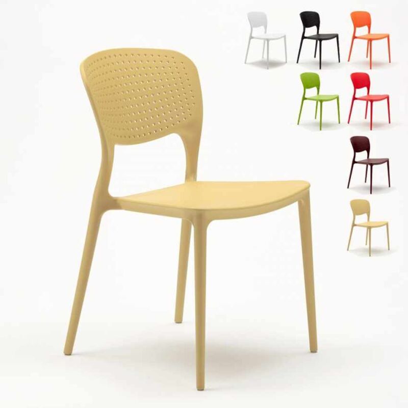 Silla cocina bar polipropileno apilable exterior interior Garden Giulietta | Beige
Silla cocina bar polipropileno apilable exterior interior Garden Giulietta | Beige