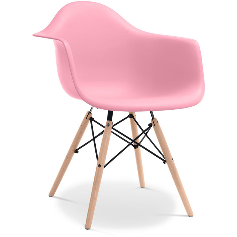 Silla de comedor James Madera con reposabrazos Estilo Escandinavo Diseño Premium Mate Rosa
Silla de comedor James Madera con reposabrazos Estilo Escandinavo Diseño Premium Mate Rosa