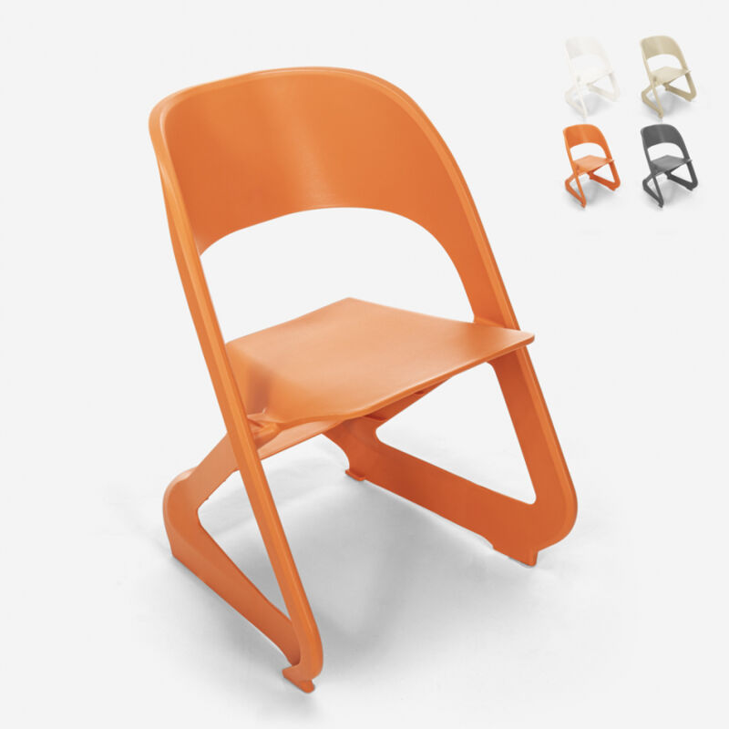 Silla de diseño apilable para bares, fiestas y eventos públicos plástico Nest | Naranja
Silla de diseño apilable para bares, fiestas y eventos públicos plástico Nest | Naranja