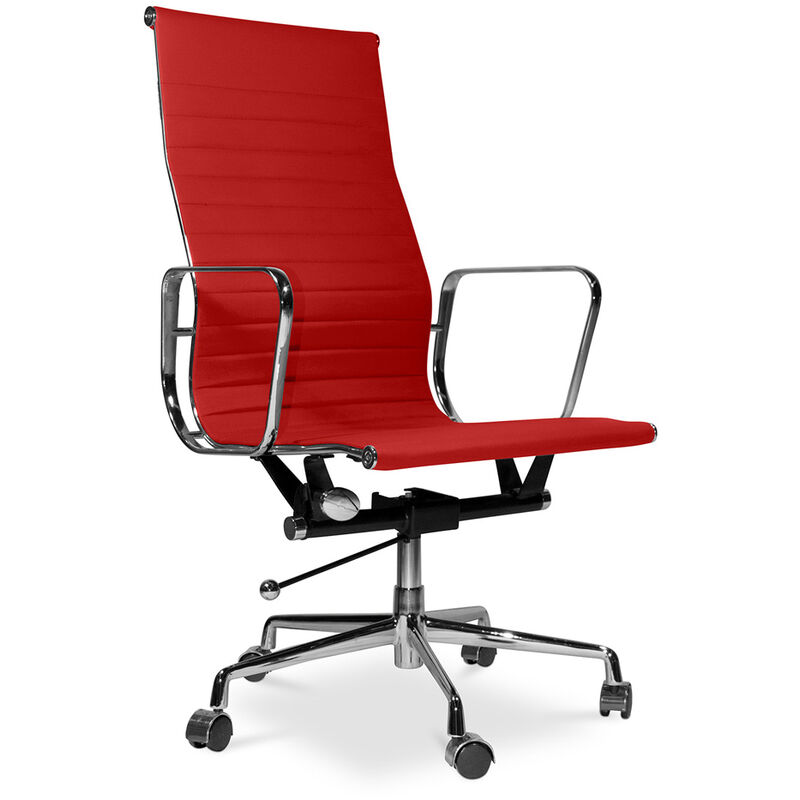 Privatefloor - Silla de Oficina EA 119 - Style - Cuero Premium - Ruedas Rojo Acero inoxidable, Cuero, Nylon
Privatefloor - Silla de Oficina EA 119 - Style - Cuero Premium - Ruedas Rojo Acero inoxidable, Cuero, Nylon