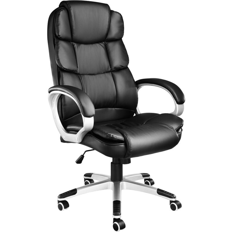 Tectake - Silla de oficina Jonas - silla de escritorio diseño moderno, silla de dirección acolchada de polipiel, silla con reposacabezas acolchado
Tectake - Silla de oficina Jonas - silla de escritorio diseño moderno, silla de dirección acolchada de polipiel, silla con reposacabezas acolchado