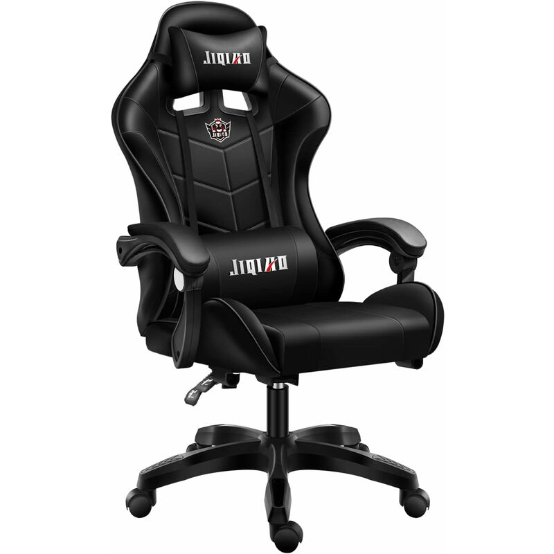 Silla de oficina para juegos con reposapiés . Silla de oficina para jugadores. Silla ergonómica para juegos con reposacabezas, cojín lumbar y
Silla de oficina para juegos con reposapiés . Silla de oficina para jugadores. Silla ergonómica para juegos con reposacabezas, cojín lumbar y