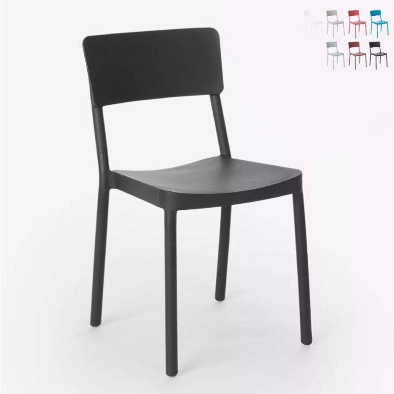 Silla de polipropileno de diseño moderno para cocina, bar, restaurante, jardín Liner | Negro
Silla de polipropileno de diseño moderno para cocina, bar, restaurante, jardín Liner | Negro