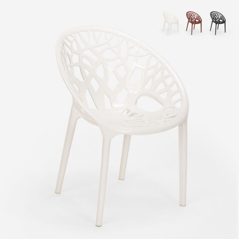 Silla de polipropileno de diseño moderno para restaurante y barra de cocina Fragus | Blanco
Silla de polipropileno de diseño moderno para restaurante y barra de cocina Fragus | Blanco
