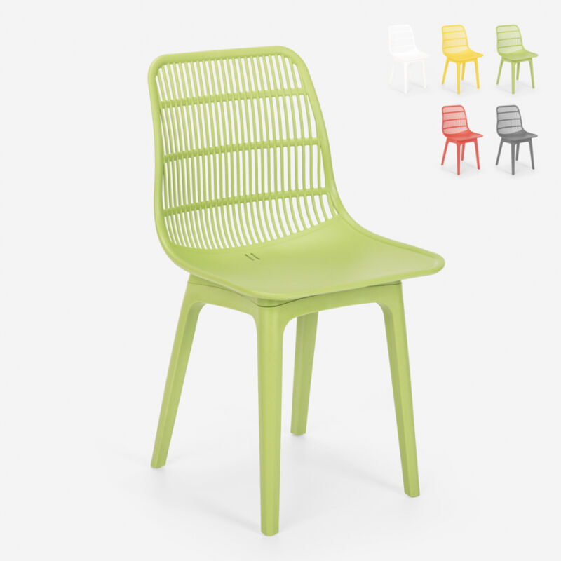 Silla de polipropileno para cocina, bar, restaurante, jardín moderno Bluetit | Verde
Silla de polipropileno para cocina, bar, restaurante, jardín moderno Bluetit | Verde