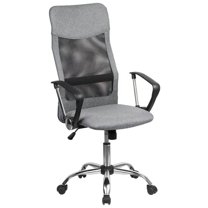 Silla elevable Alfa Color Gris y Negro giratoria despacho Oficina Estudio Dormitorio 112-121x62x49
Silla elevable Alfa Color Gris y Negro giratoria despacho Oficina Estudio Dormitorio 112-121x62x49